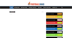 Desktop Screenshot of footballinho.com